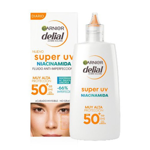 Delial Fluido Facial 40 F-50+ Niacinamid