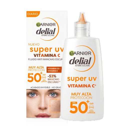 Delial Fluido Facial 40 F-50+ Vitamina C