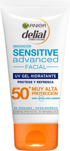 Delial Gel Facial Uv 50 F-50 Sensitive