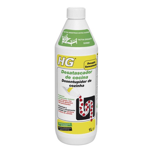 Desatastador desguassos HG cuina. Desembussador Cuines 1 L.