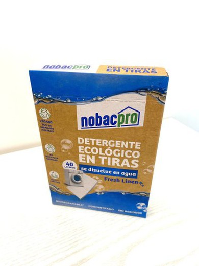 Detergente Tiras Nobacpro 40 Dosis