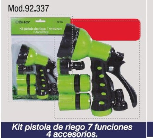 Dh Mangu. Pistola Kit 7Func. 92337