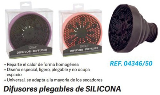 Difusor Plegable Silicona Secador4346/50