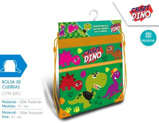 Dino Mochila Cuerdas     Kl10995