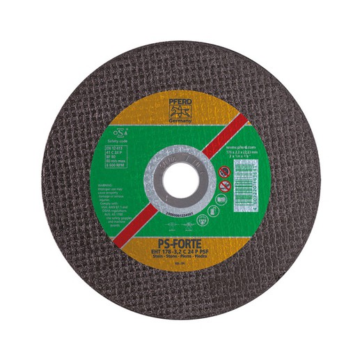 Disco de corte de pedra PFERD EH. C.Stone Disc Eh 115-2.4 C30 P Psf