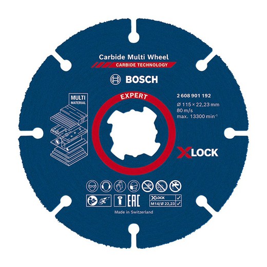 Disco Corte X-Lock Expert 115X22.23Mm.