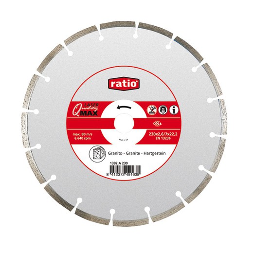 Disc diamant RÀTIO Quality Max Disc Seg.Granito Q-Max 115Mm.Ratio