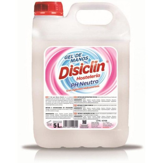 Disiclin Gel Lavamanos Nacarado Ph.N 5Lt