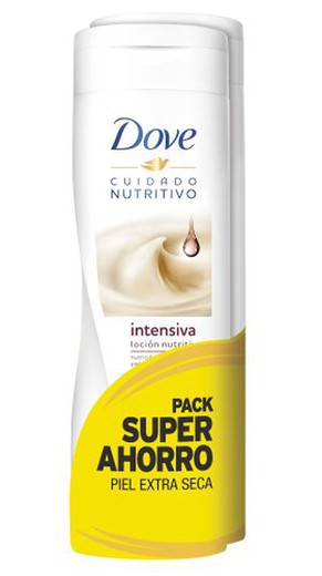 Dove Body Milk 400 Extra Seca Duplo (*)