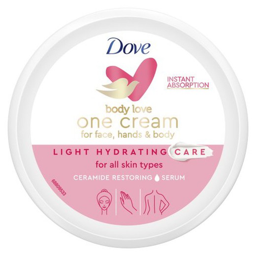 Dove Body One Cream 250 Tarro Hidratacio