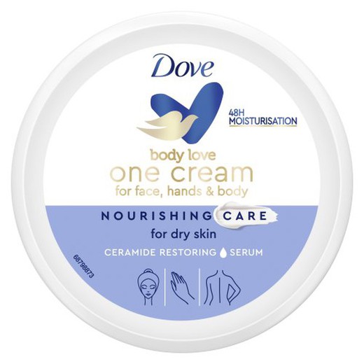 Dove Body One Cream 250 Tarro Nutricion