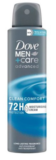 Dove Deo. Spray 150 Men Clean Confort