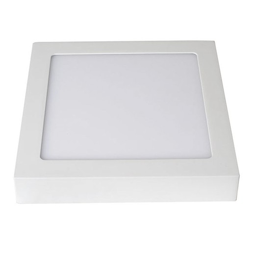 Downlight de surface à led DUOLEC MIlán Led Milan Applique Cuadra.Superf. 12W Noir