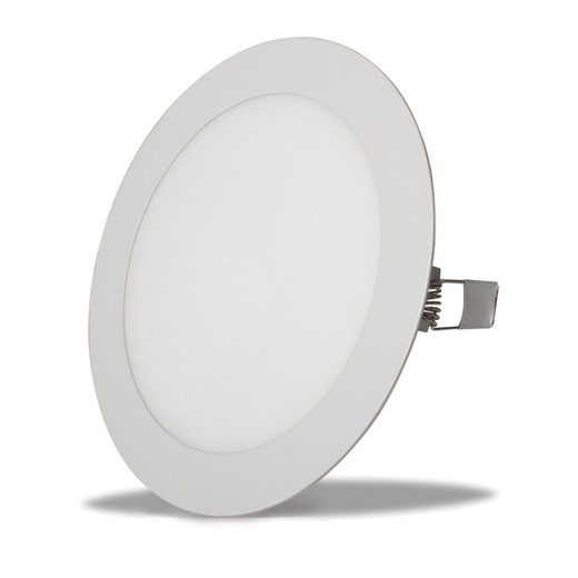 Led Downlight DUOLEC Oporto Lâmpada de Parede Redonda.Empotr.Oporto Led 18W Blc