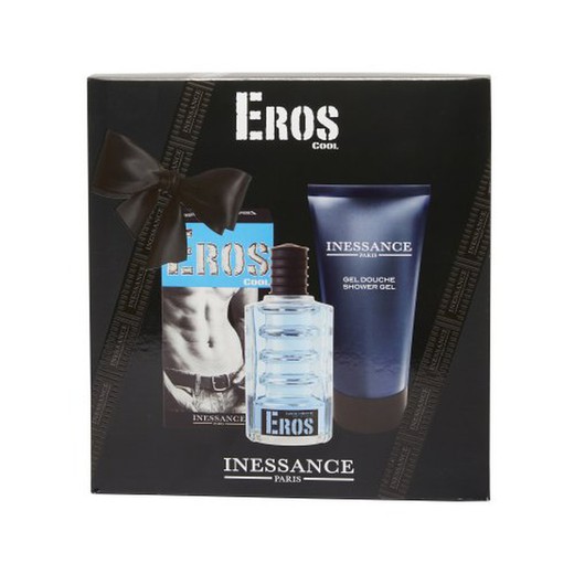 Eros Estuche Cool Edt 100Ml.+ Gel 150 Ml