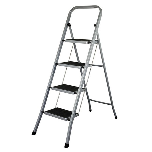 Escada doméstica HABITEX Ultra Slim Steel Ladder 4 Degraus Habitex