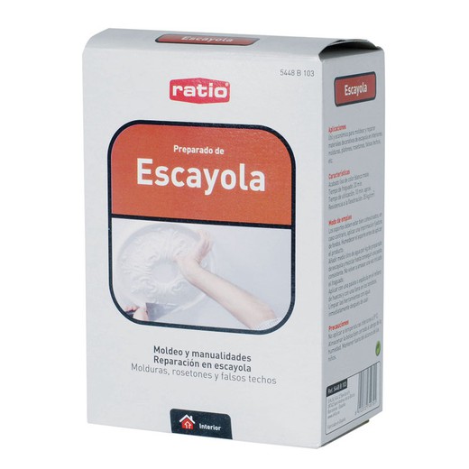 Escayola RATIO. Escayola Preparada 1 Kg