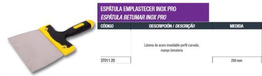 Espatula Inox Cm.Emplastecer 20C 3701120