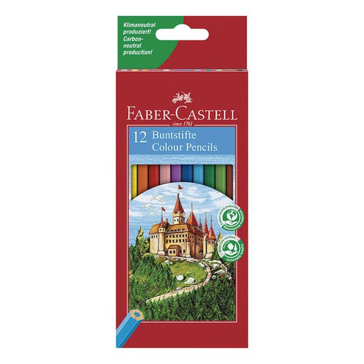 Estuche 12 Lapices Colores F. Castell