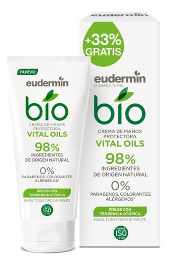 Eudermin Crema Mans Bio 75 + 33 %