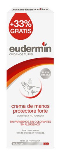Eudermin Crema Manos Forte 75 + 33%