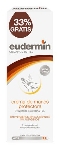 Eudermin Crema Manos Protectora 75 + 33%