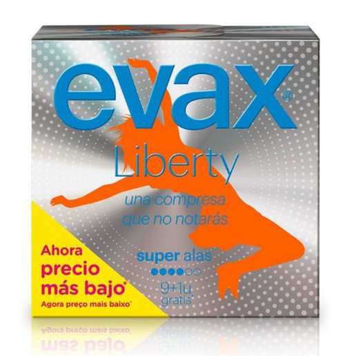 Evax Liberty Super Alas (10) 4 Gotas