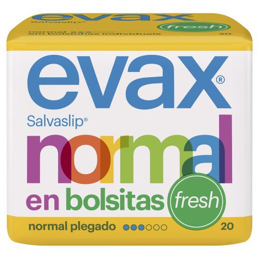 Evax Salvaslip Plegado Fresh (20)