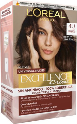 Excellence Nude S/Amoniaco N.4 Castaño