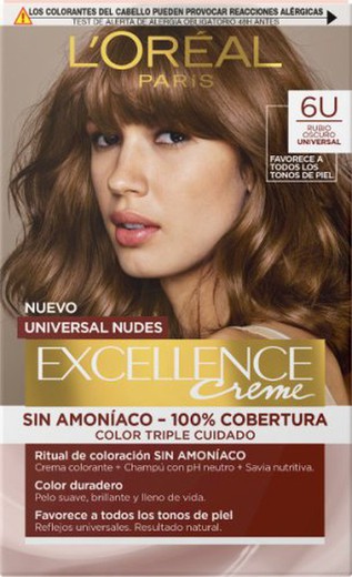 Excellence Nude S/Amoniaco N.6 Rubio/Osc