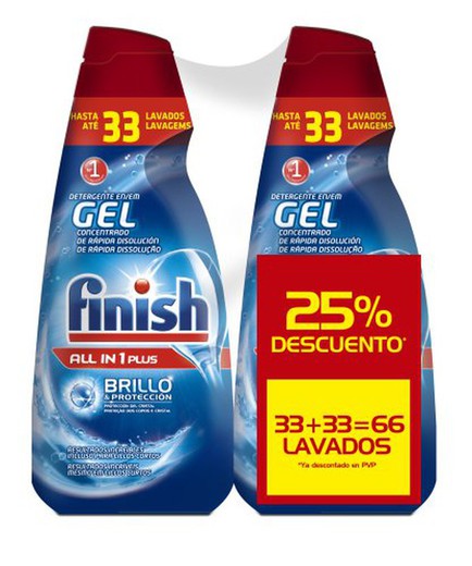 Finish Gel Ten1 (35+35 Dosis)