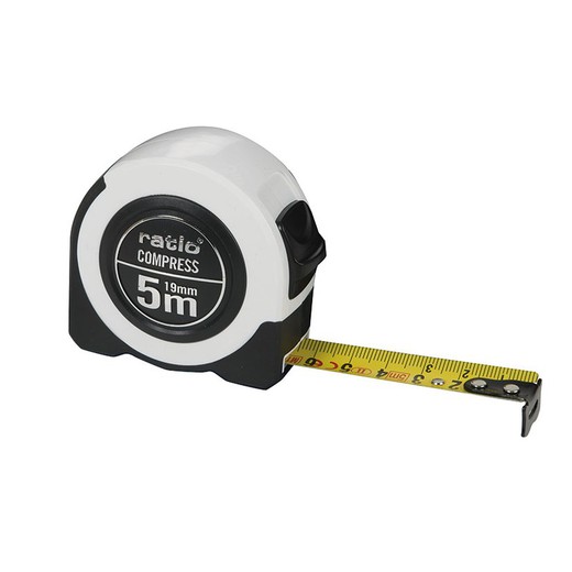 Flexometer RATIO Compress Flexometer Tape 19/5 Mts.Compress Ratio