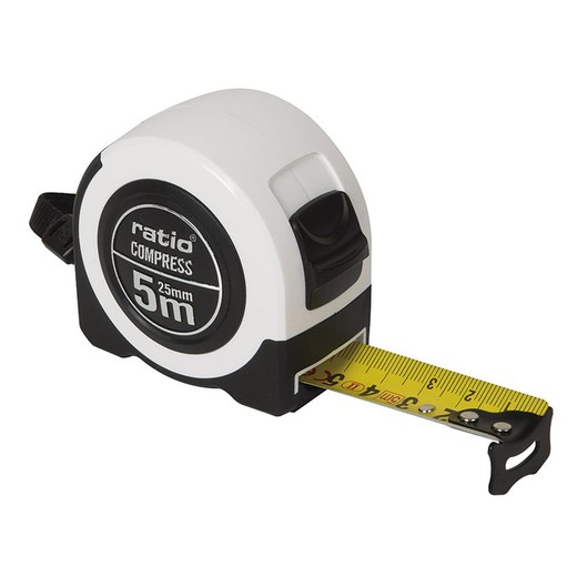 Flexometer RATIO Compress Flexometer Tape 25/5 Mts.Compress Ratio