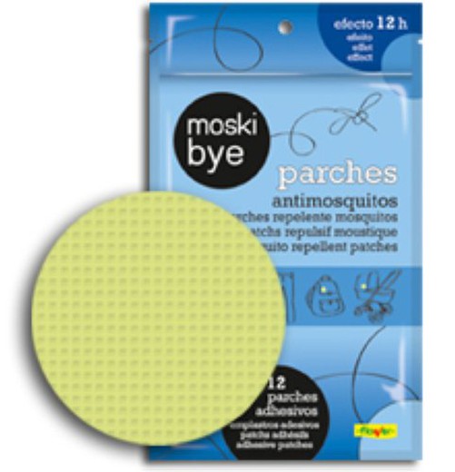 Flower Parche Antimosquitos 12 Un 20550