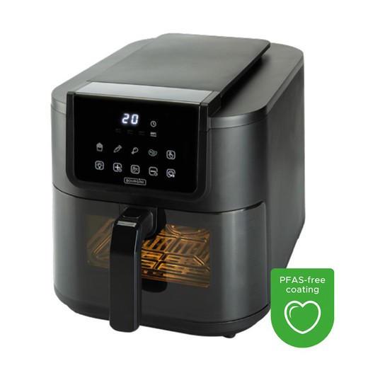 Freidora de aire Slim health Fryer 8 litros. Slim: Ocupa un 30% menos