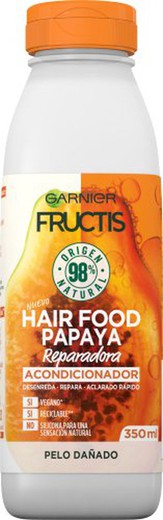 Fructis Hair Food Acond. 350 Papaya Daña