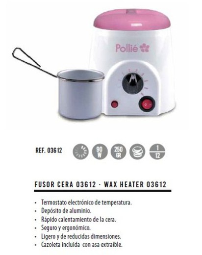 Fusor Cera 90W 250G.Termost.Electro.3612