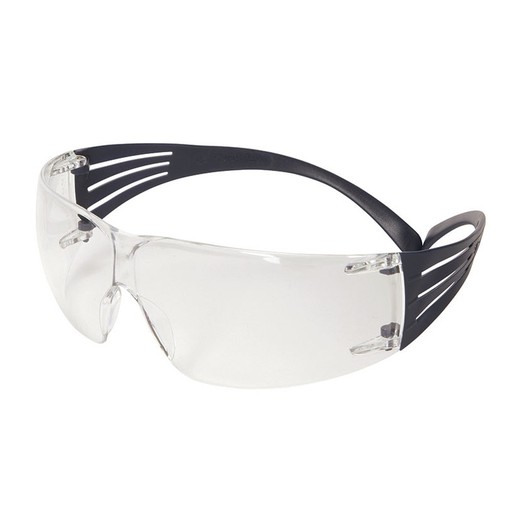 Óculos de proteção 3M SecureFit 200 Goggle Pc Transparente Sf201Gaf-Blu