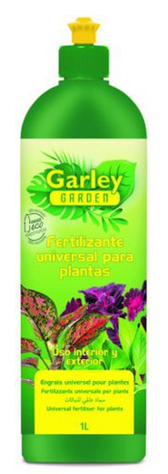 Garley Fertilizante Plantas Verdes 1 Lt
