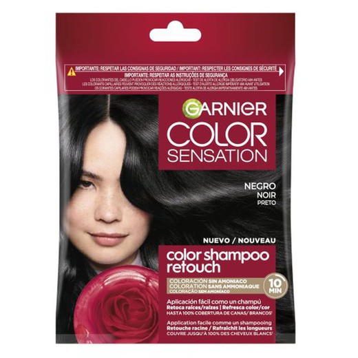 Garnier Color Shampoo Retouch 1 Negro