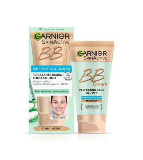 Garnier Skin Perfec. Bb Piel Mixta Medio