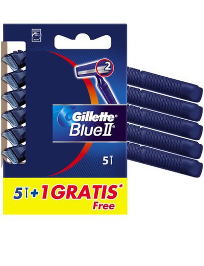 Gillette Blue Ii (5+1) Fija