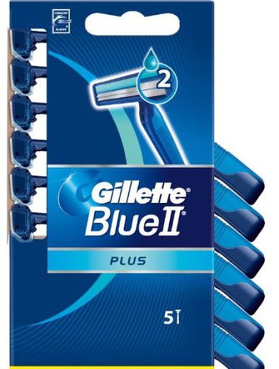 Gillette Blue Ii (5+1) Plus
