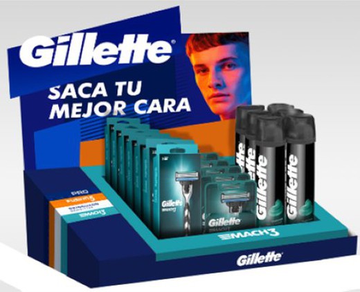 Gillette Counter Mach3 2021