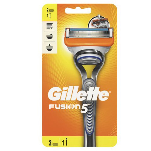 Gillette Fusion 5 Maquina + 2 Rec