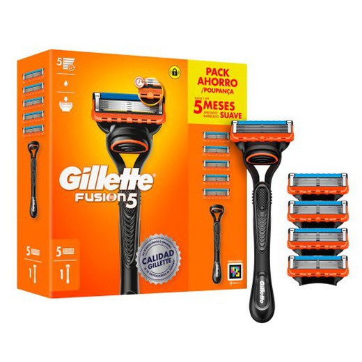 Gillette Fusion Maquina + 5 Rec