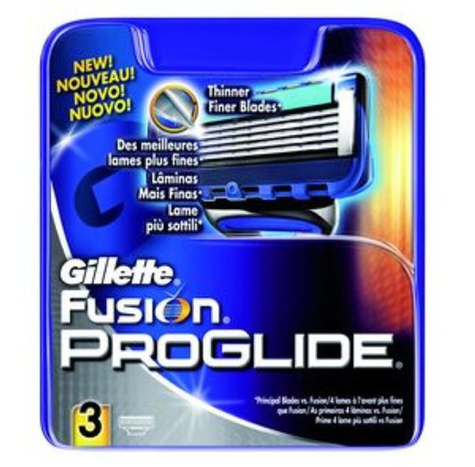 Gillette Fusion Proglide Carregat (3)(Vo)