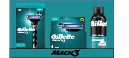 Gillette Mach3 Lote