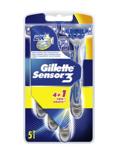 Gillette Sensor 3 Desechable (4)