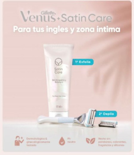 Gillette Venus Satin Care Pack (Maq+Exf)